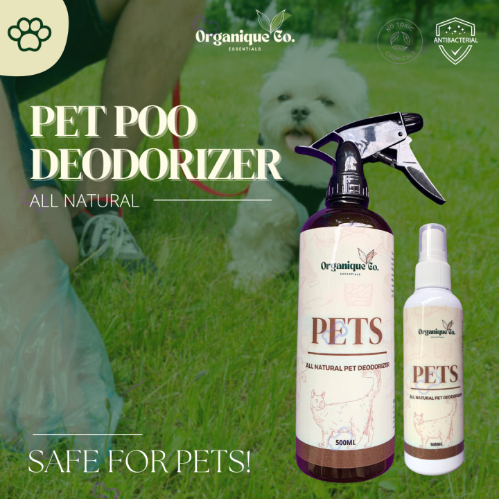 Organique Co Pet Pee & Poo Deodorizer Lazada PH