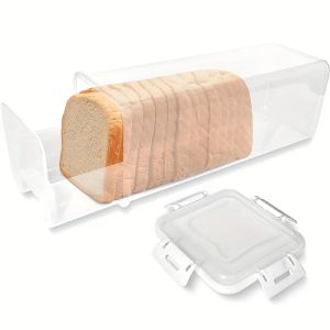 Bread Storage With Drawer Multi-purpose Food Storage With Lid Reusable Sandwich Bread Holder Home Pasta Storage Box2026