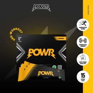 FITLIFE Powr Pre-Workout 5 gram 1 sachet ecer - PreWorkout BPOM HALAL