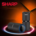 SHARP Air Purifier เครื่องฟอกอากาศในรถยนต์ กำจัดฟอร์มาลดีไฮด์ HEPA13 การทำความสะอาดด้วยไอออนลบ เครื่องฟอกอากาศ ปิดเสียง ไอออนลบฆ่าเชื้อกลิ่น. 