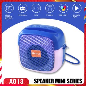 Speaker Bluetooth Portable ERRLY A013 LED RGB Light Speker Bass Hi-Fi TWS Connect + Stand Phone