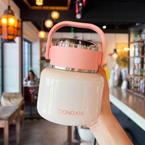 Wide Mouth Braised Beaker 316 Stainless Steel Insulated Cup Lunch Box   Broth Of White Fungus Braised Pot Congee For Office