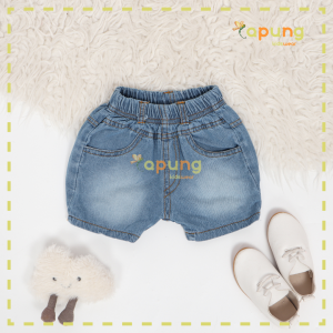 (capung kidswear) Celpen Jeans Baby/Celana Pendek Baby 6-17 bulan