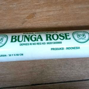 Kasa Gulung Bunga Rose 20x80 30x80 40x80 Bunga Rose Utuh Kasa Gulung Kasa Verban Kasa Perban