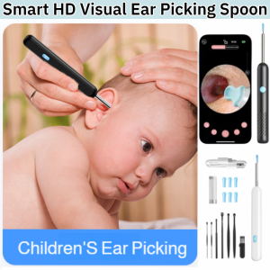 Smart HD Visual Ear Picking Spoon Wireless Visual Ear Scoop Tool Childrens Luminous Ear Pick 360° Directional Ear Pick