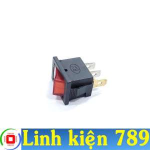 Công tắc bập bênh 3 chân 6A 250V - 10A 125V có đèn