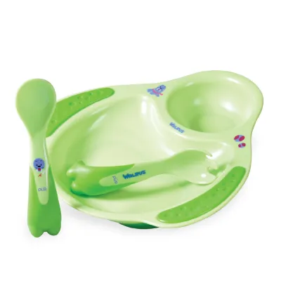 Pur Walrus Plate Set