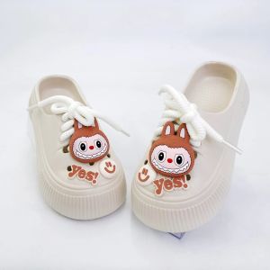 Sepatu Sandal Anak Cewek Labubu 24-35 Sendal Selop Kodok Sepatu Kodok Anak Perempuan