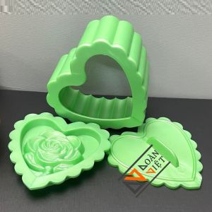 Khuôn Nhấn Xôi Hình Hoa Hồng 3D SIÊU SẮC NÉT - Dụng cụ làm Bánh Khuôn TIM LỚN dùng nhấn ấn tạo hình HOA HỒNG sắc né. Bí quyết làm bánh SIÊU ĐẸP NHANH và TIỆN LỢI. Phục vụ cho tiệc đám khai trương cúng mừng thọ mừng công.
