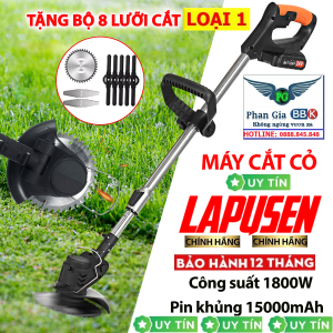 Máy cắt cỏ cầm tay dùng pin  Tặng kèm 8 lưỡi cắt