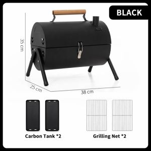 Dimeshy Charcoal Bbq Grill barbecue outdoor smoke griller cooking
