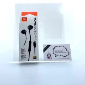 YBL Tune 305C In-Ear Type C Wired Hi-Res Headphones with 3-Button EQ Preset Remote with Mic