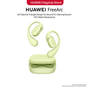 HUAWEI FreeArc Earphone | 140° Optimal Triangle Design for Secure Fit | Sterling Sound | IP57 Water resistance