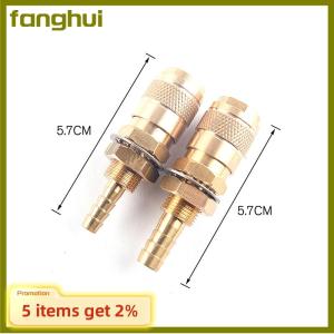 fanghui Water Cooled Gas Adapter Quick Connector For TIG/MIG Welding Torch Plug M6/M8