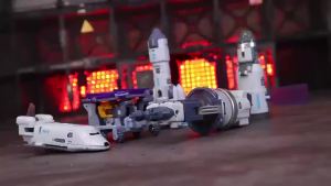 2026 Transforming Toy Robot Space Shuttle 6-in-1 Robot Car Mecha Model for Boys - Huanweihang