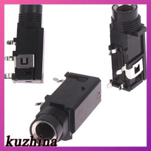 [kuzhina] HITN 【Jettingbuy】 3pcs lot 6.35mm Jack stereo female socket connector audio adapter 4pin