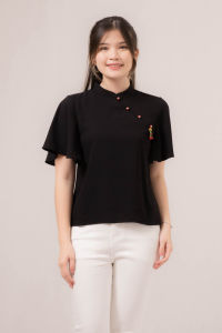 RIMINI - Atasan Perempuan Blouse Sincia Ruffle Shanghai XS-XL - Daxia Top 85810
