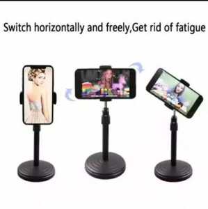 Hp  Meja Podium Microphone Holder Stand Mic Livestreaming Bigo Smule M01