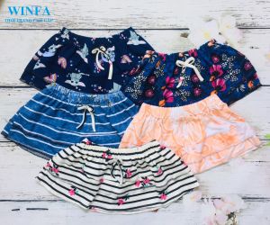 Combo 3 quần chân váy bé gái quần váy bé gái kèm quần chip rời từ 3-39kg cotton thiên nhiên mềm mịn thoáng mát co giãn thấm hút cực tốt