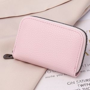 DOMPET KARTU MINI ANTI RIBET MUAT BANYAK BAHAN KULIT SINTETIS PRODUK IMPOR