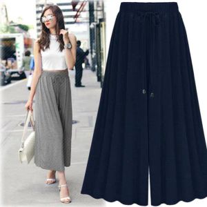 Woman Square Pants High Chiffon/Korean Drappey