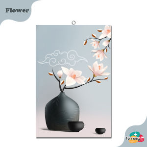 HIASAN DINDING FLOWER RUSTIC 20x30CM WALL DECOR PAJANGAN KAYU POSTER DEKORASI DINDING KAMAR TIDUR RUMAH