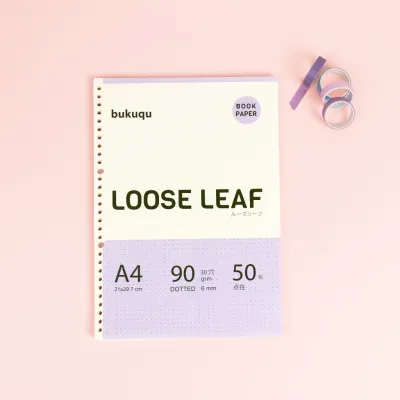 A4 Bookpaper Loose leaf - DOTTED by Bukuqu