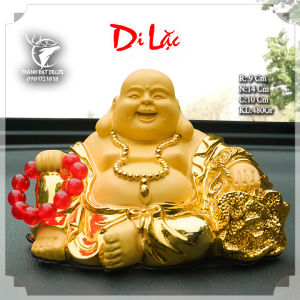 Tượng Phật Di Lặc Bồ Tát Trang Trí Taplo Xe Hơi Ô Tô Bàn Làm Việc Quà Tặng Sinh Nhật