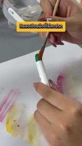 สีเทียน เด็ก ปลอดสารพิษ 48 สีปลอดภัยปลอดสารพิษล้างทำความสะอาดได้ภาพวาดสีน้ำมันดินสอสีพาสเทลจิตรกรรมศิลปะดินสอสี