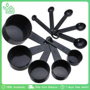 10/12PCS Stainless Steel Measuring Cup Spoon Cups Spoons Scoop Stackable Kitchen Measuring Tool