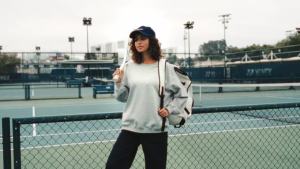 PinspARK Womens sweatshirt oversized 2026 Autumn Clothing Long Sleeve Y2K Pullover Top Crew Neck Sweatshirt with Side Pockets