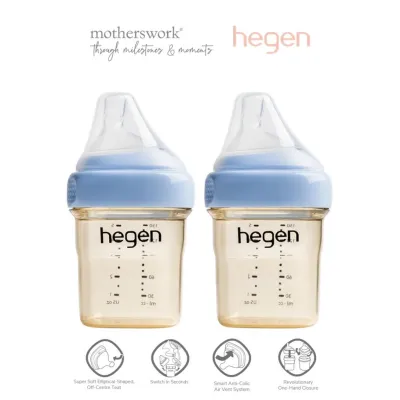 Hegen PCTO™ 150ml/5oz Feeding Bottle PPSU 1M+ (2-Pack)