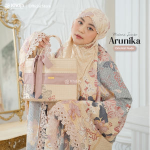 KhadijahLabel Hampers Mukena Set Dewasa Jumbo Arunika Spesial Gift