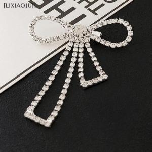 [3-Day express delivery] Fashion Shiny Rhinestone Bow Buckle Tassel Pin Buckle DIY Garment Shoe Bag Applique Wedding Accessories Gifts