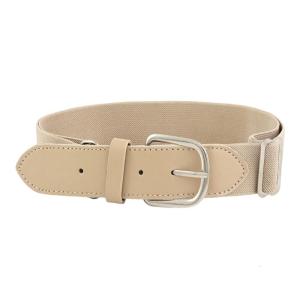 Thắt lưng kiểu bóng chày màu trơn softball thắt lưng eo điều chỉnh thoải mái co giãn mặc Dây thắt lưng vòng eo cho thể thao