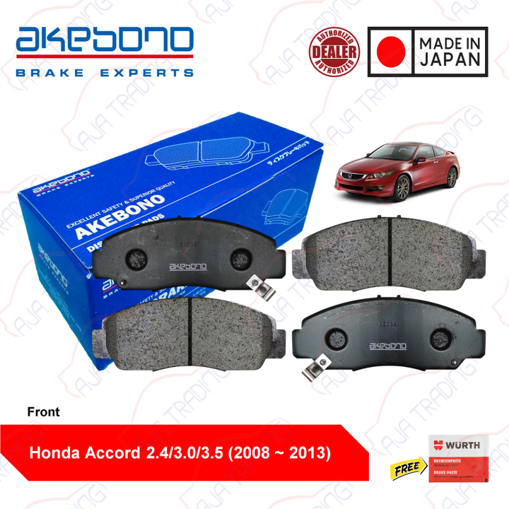 Genuine Akebono Front Brake Pads for Honda Accord