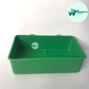 Bird Pigeon Food and Water Feeder Single Double Plastic 12cm 10cm YC-PG830