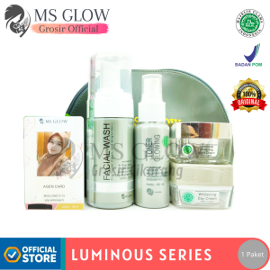 ms glow luminous whitening office store distributor agen ms glow grosir cikarang glosir bpom 1 paket glowing wanita ms hlow krim siang malam cream day night facial wash bedak msglow indonesia shop jakarta pusat