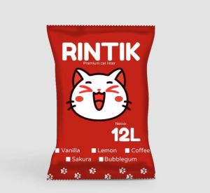 12 LITER PASIR KUCING GUMPAL WANGI RINTIK CAT LITTER PREMIUM