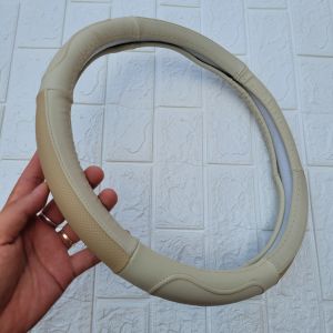 Bọc Vô Lăng Tay Lái Ô Tô Chất Liệu Da Bò Thật 100%- J742 Size 38cm Cho Mọi Dòng Xe Từ 4 Đến 16 Chỗ