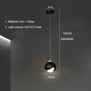 Modern Crystal Pendant Light Luxury Chandeliers Bedroom Bedside Hanging Lamp Nordic Living Room Home Decor Indoor LightingFast shipping