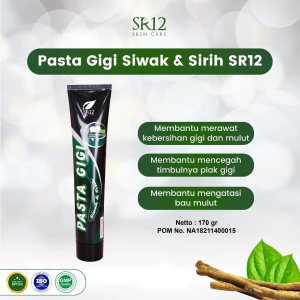 Pasta Gigi Herbal Siwak & Sirih Memutihkan Gigi & Menghilangkan Bau Mulut