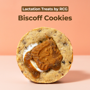 RCG Biscoff Lactation Cookies – Proven Milk Booster Less Sugar Cookies for Breastfeeding Mommies