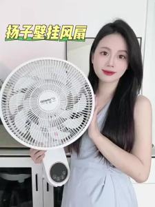 Wall Fan With Remote Control Air Circulator Fan 12 Inch Energy Saving Strong Wind Electric Fan