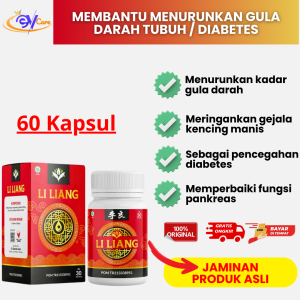 Li Liang Obat Diabetes Herbal Penurun Gula Darah Kencing Manis
