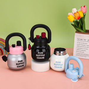 Markasshop Termos Kettle Pot 680ml Tumbler Stainless Steel 316 / Termos Pot Tumbler Cute Gemoy 2036