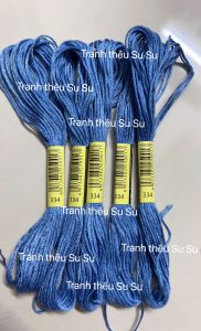 Chỉ cotton thêu tranh chữ thập mã DMC các mã từ 300 đến 372 (giá 1 tép)