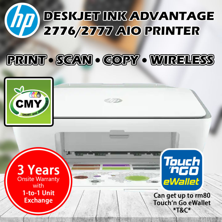 2776 HP DeskJet Ink Advantage 2776 All-in-One Printer / HP DeskJet Ink ...