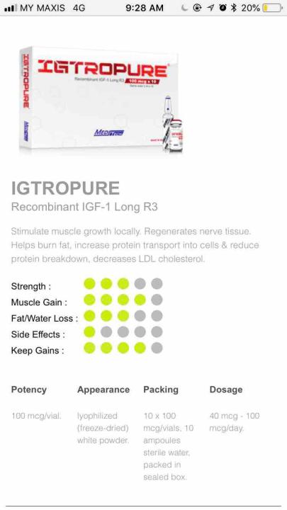 igf-1 lr3 half-life pharmacokinetics Recombinant Human LR3 IGF-I/IGF-1 Protein, CF (8335-G1) by R&D Systems,  Part of Bio-Techne