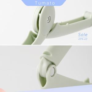 Tumato ที่แขวนเสื้อผ้าแบบพับได้สำหรับเดินทางขนาดเล็กแบบพกพากันลมไม่ลื่น